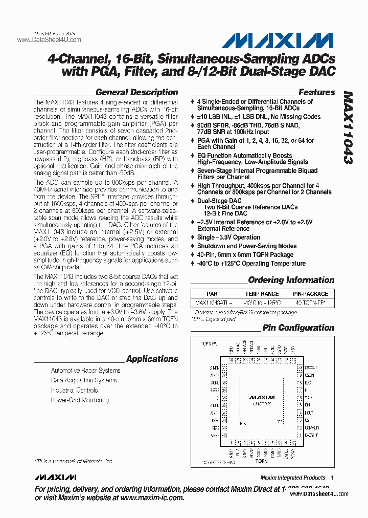 MAX11043_2770212.PDF Datasheet