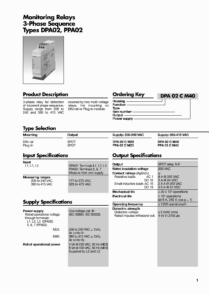 DPA02CM40_2771885.PDF Datasheet