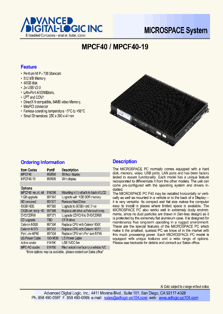 MPCF40-19_2771967.PDF Datasheet