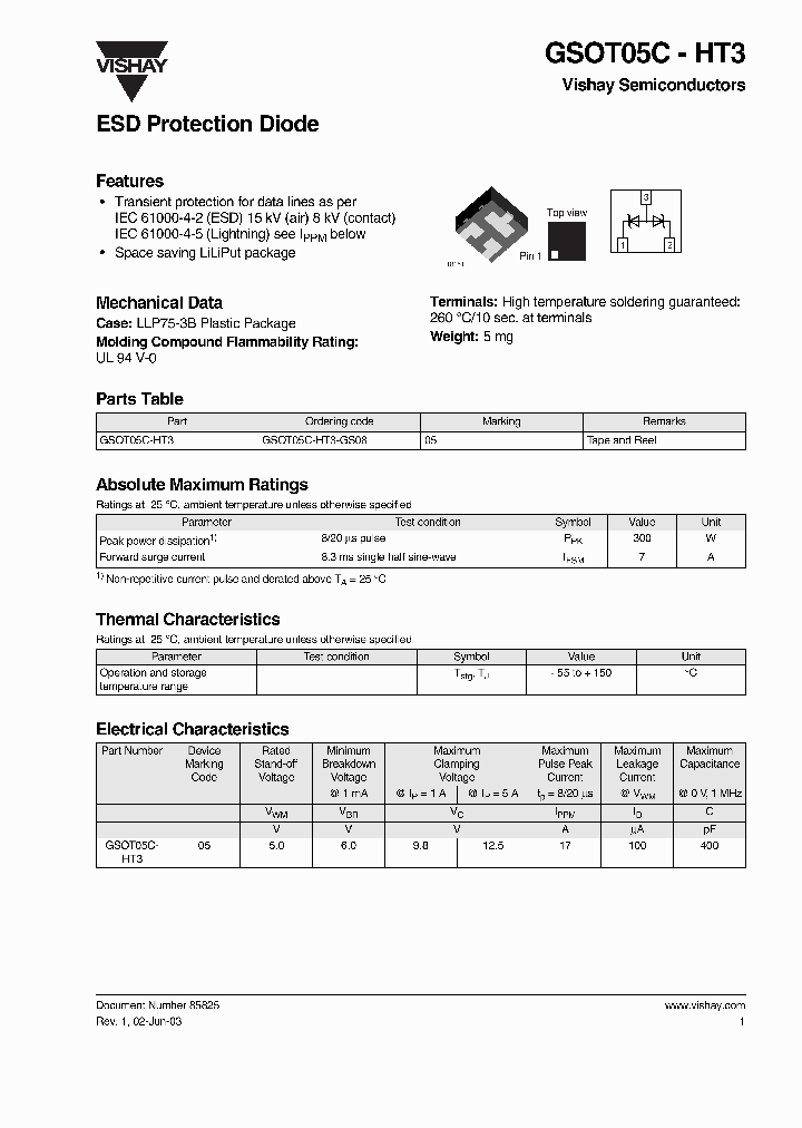 GSOT05C-HT3_2779021.PDF Datasheet