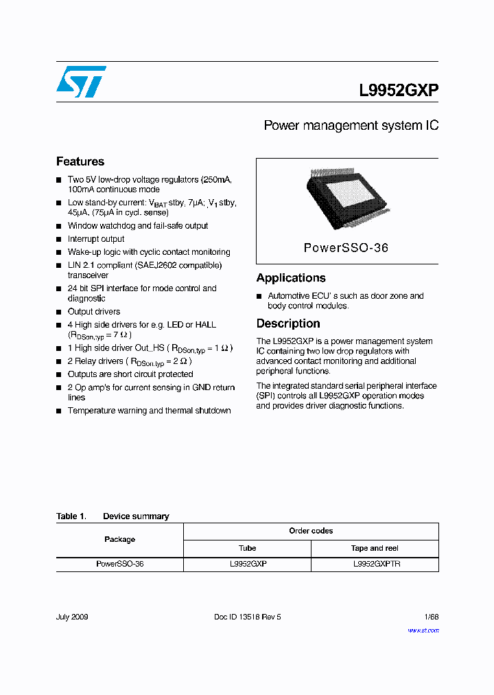 L9952GXP_2781901.PDF Datasheet