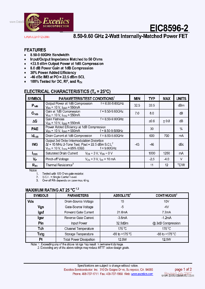 EIC8596-2_2784624.PDF Datasheet
