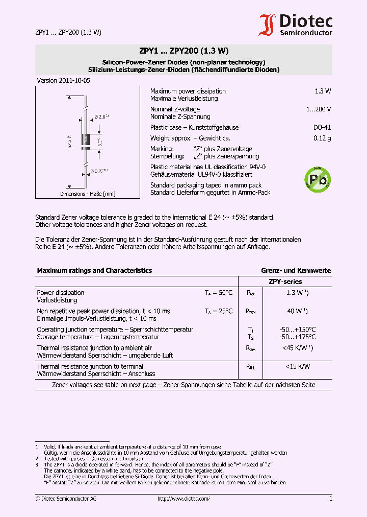ZPY10_2786427.PDF Datasheet