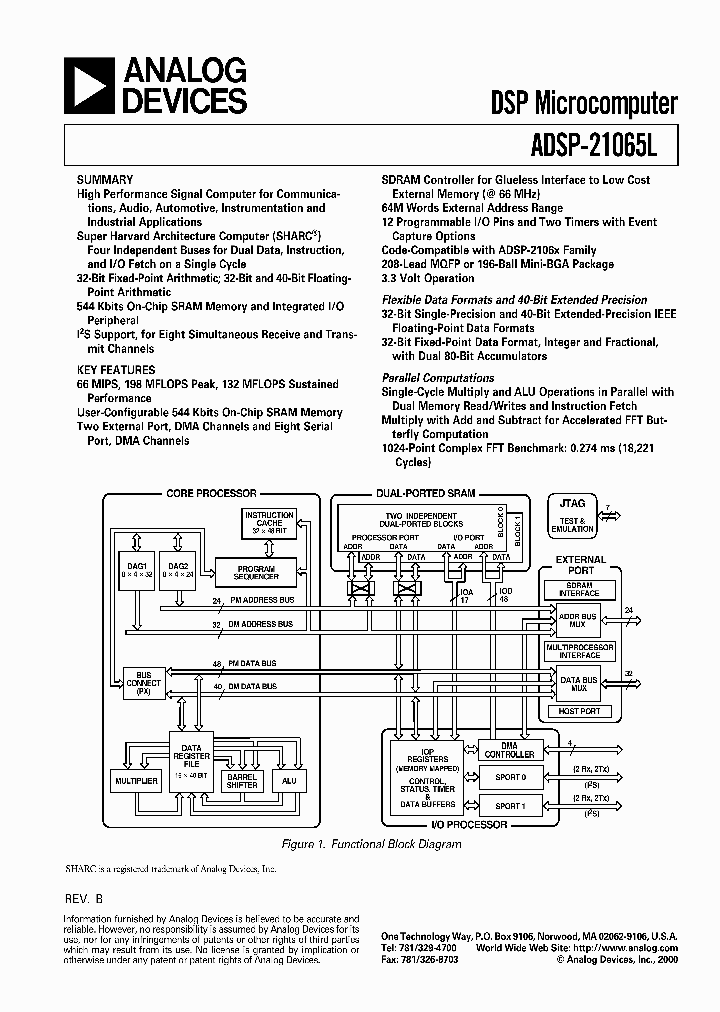 ADSP-21065LKCA-240_2796172.PDF Datasheet