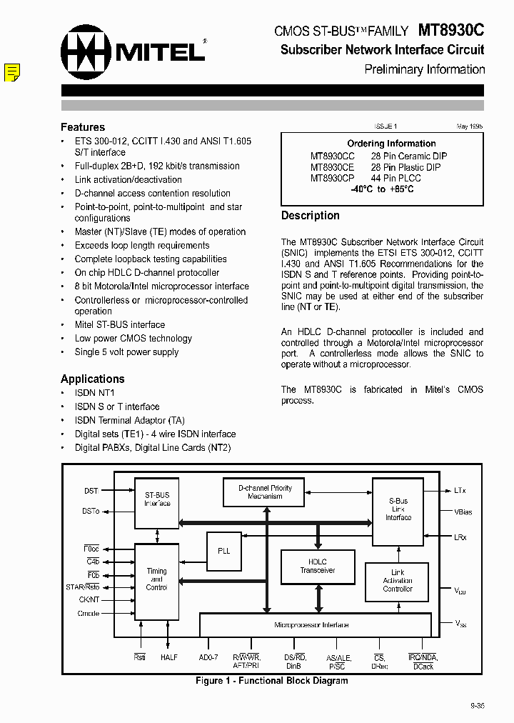 MT8930CP_2803170.PDF Datasheet