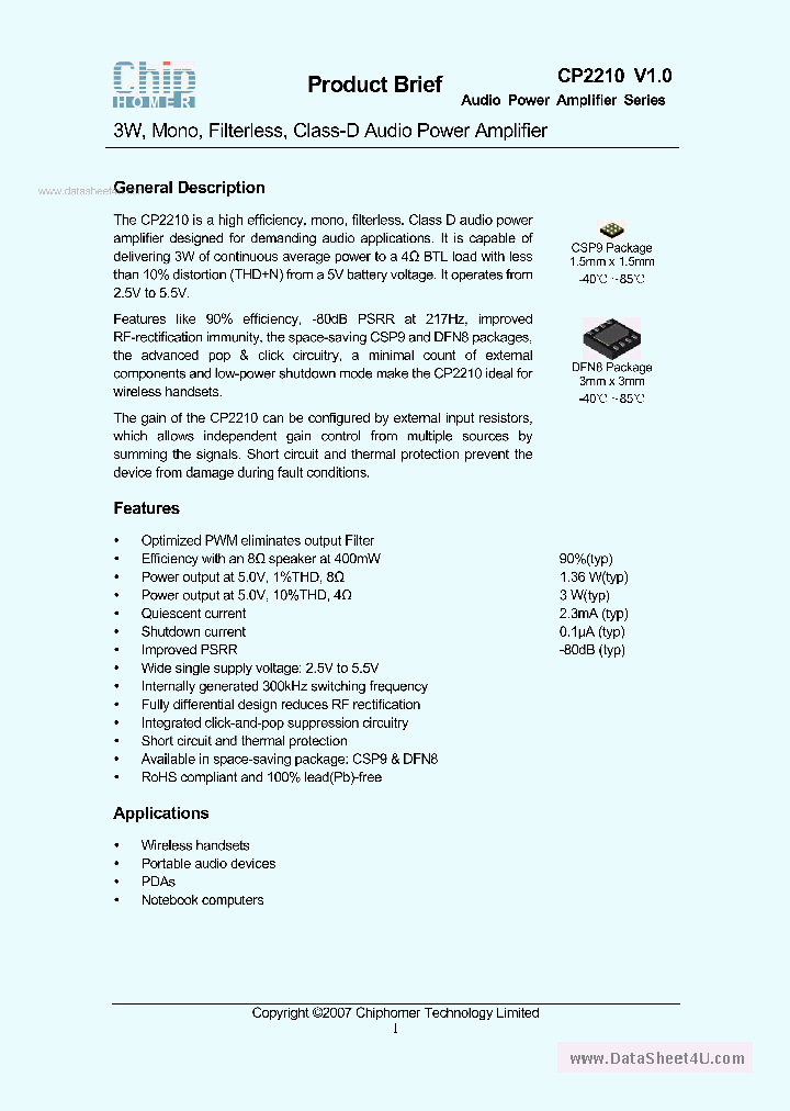 CP2210_2803546.PDF Datasheet