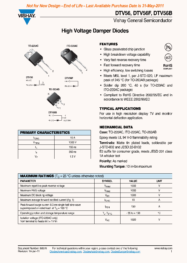 DTV56-E3-45_2799438.PDF Datasheet