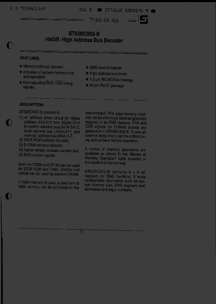 ST62BC002B_2804428.PDF Datasheet