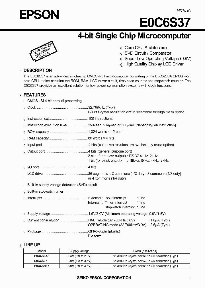 E0C6S37_2804538.PDF Datasheet