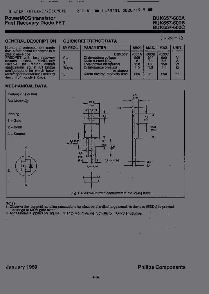 BUK657-600B_2806916.PDF Datasheet