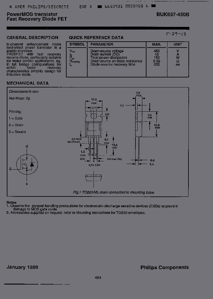 BUK657-450B_2806915.PDF Datasheet