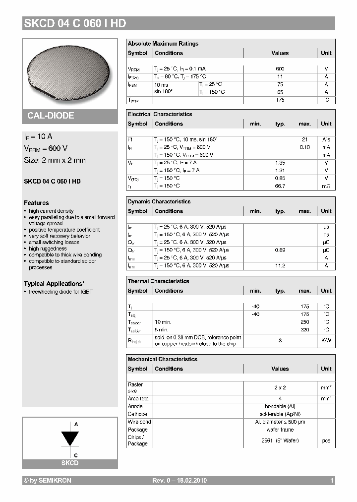 SKCD04C060IHD10_2806294.PDF Datasheet