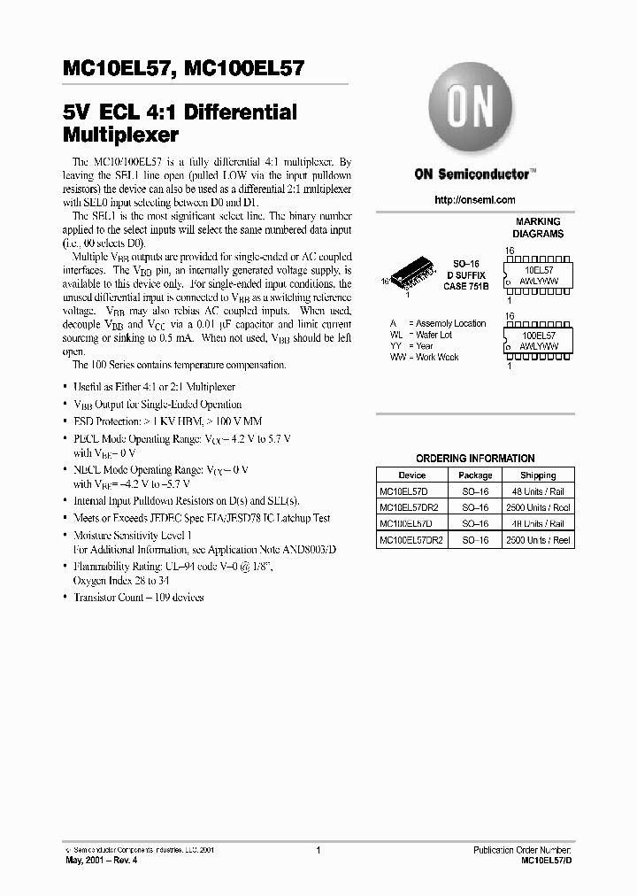 MC10EL57-D_2809182.PDF Datasheet