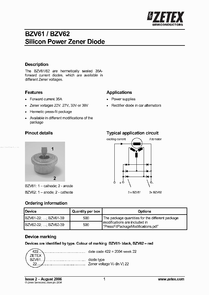 BZV61_2814056.PDF Datasheet