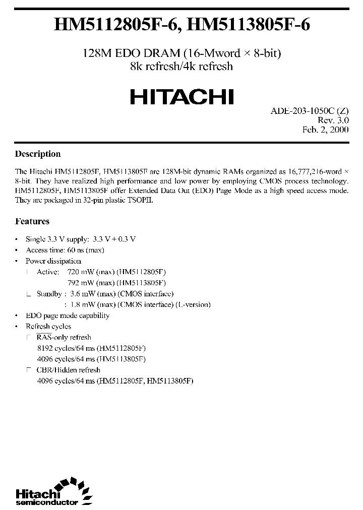 HM5112805FLTD-6_2810427.PDF Datasheet