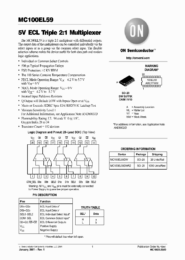 MC100EL59-D_2819749.PDF Datasheet