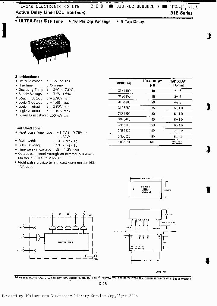 31E5800_2817668.PDF Datasheet