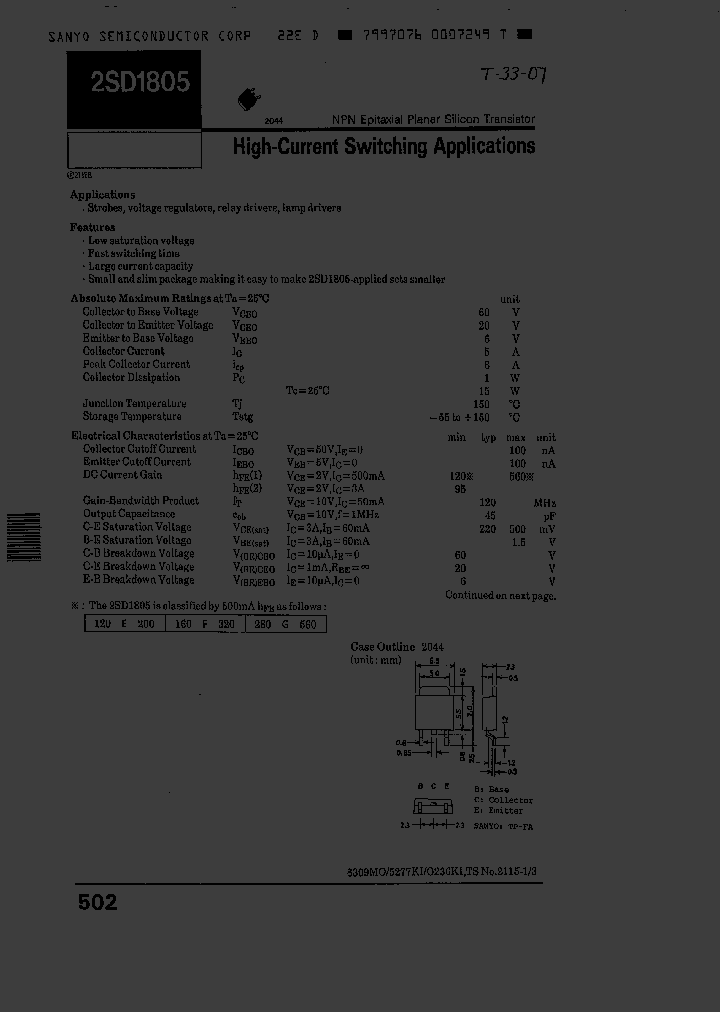 2SD1805F_2826146.PDF Datasheet
