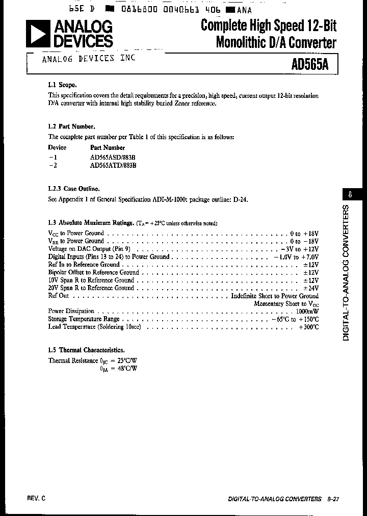 AD565ASD883B_2827090.PDF Datasheet