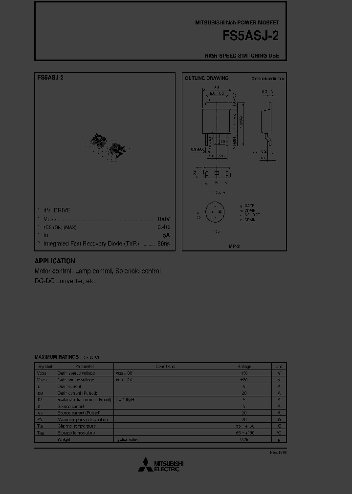 FS5ASJ2_2829330.PDF Datasheet