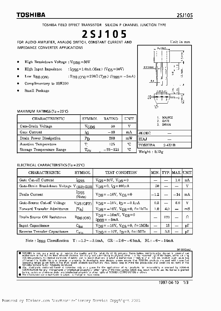 2SJ105BL_2832766.PDF Datasheet