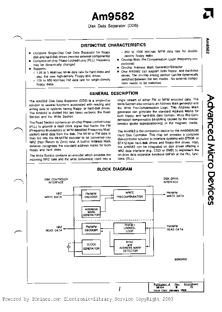 AM9582ADCB_2838430.PDF Datasheet