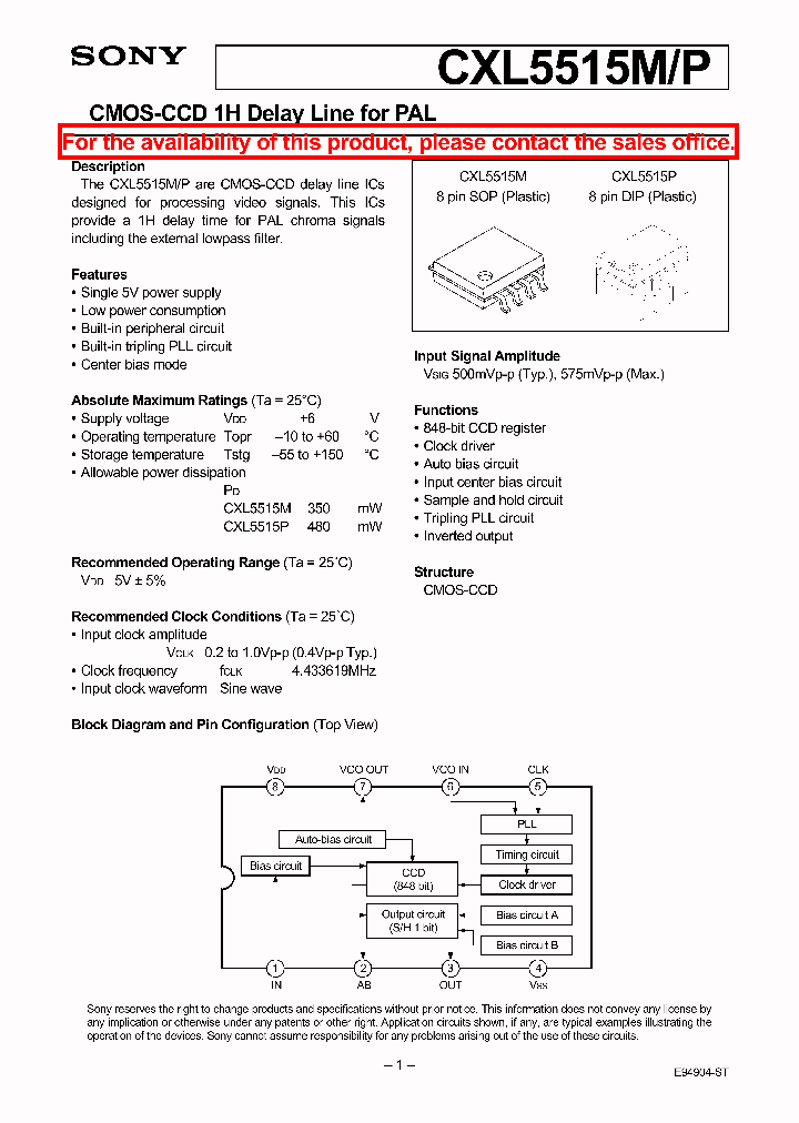 CXL5515MP_2856416.PDF Datasheet
