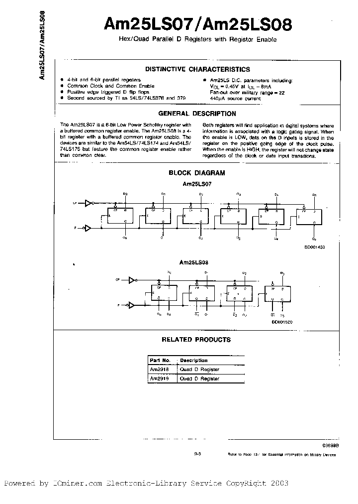 AM25LS07PC_2857901.PDF Datasheet