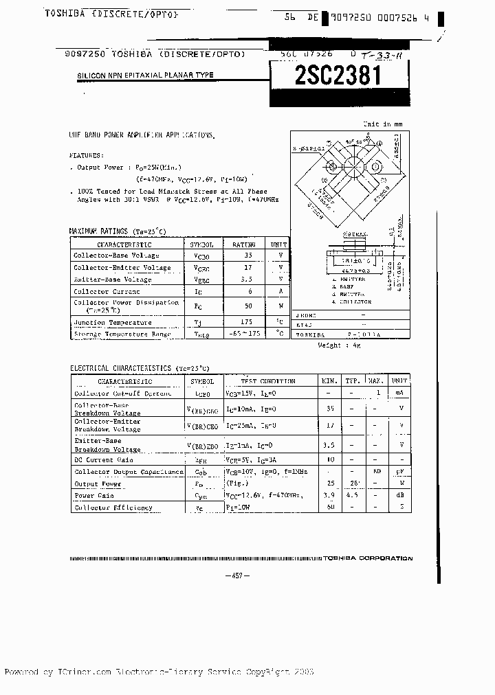 2SC2381_2866627.PDF Datasheet