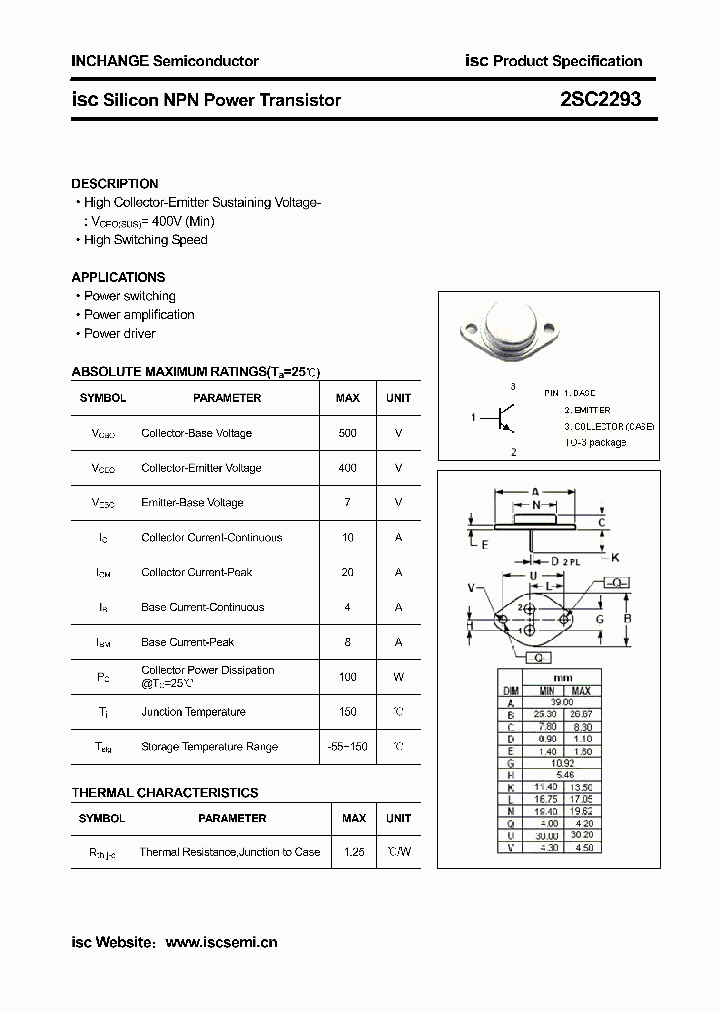 2SC2293_2868697.PDF Datasheet