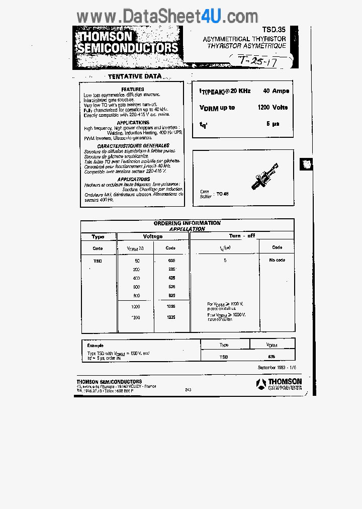TSD1035_2869850.PDF Datasheet