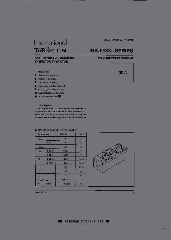 IRKLF132-08HLN_2874465.PDF Datasheet