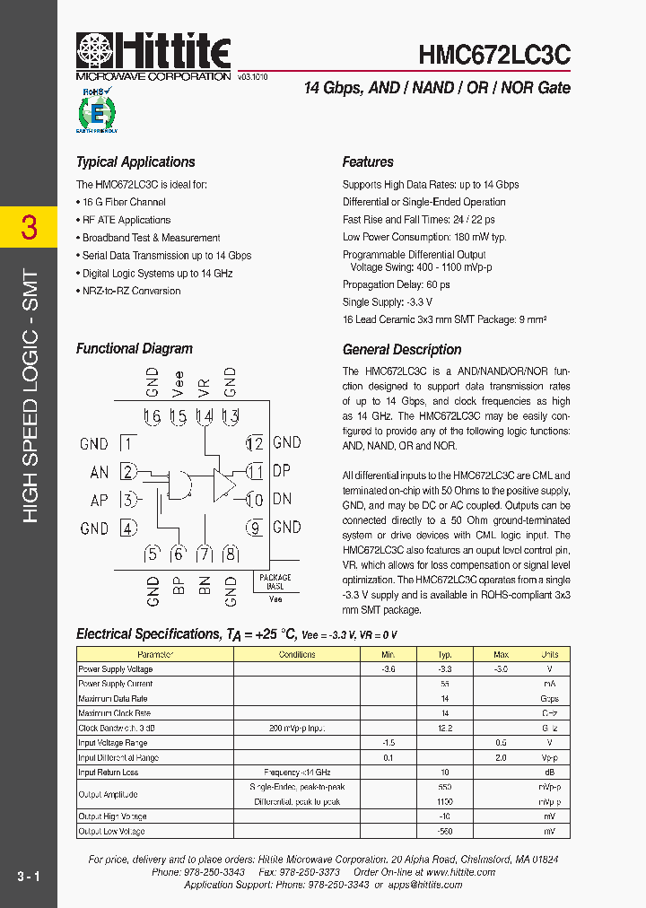 HMC672LC3C_2874076.PDF Datasheet