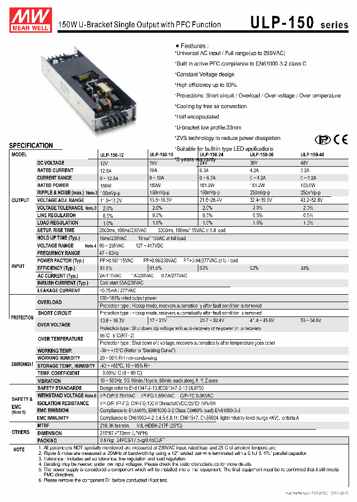 ULP-1501108_2876654.PDF Datasheet