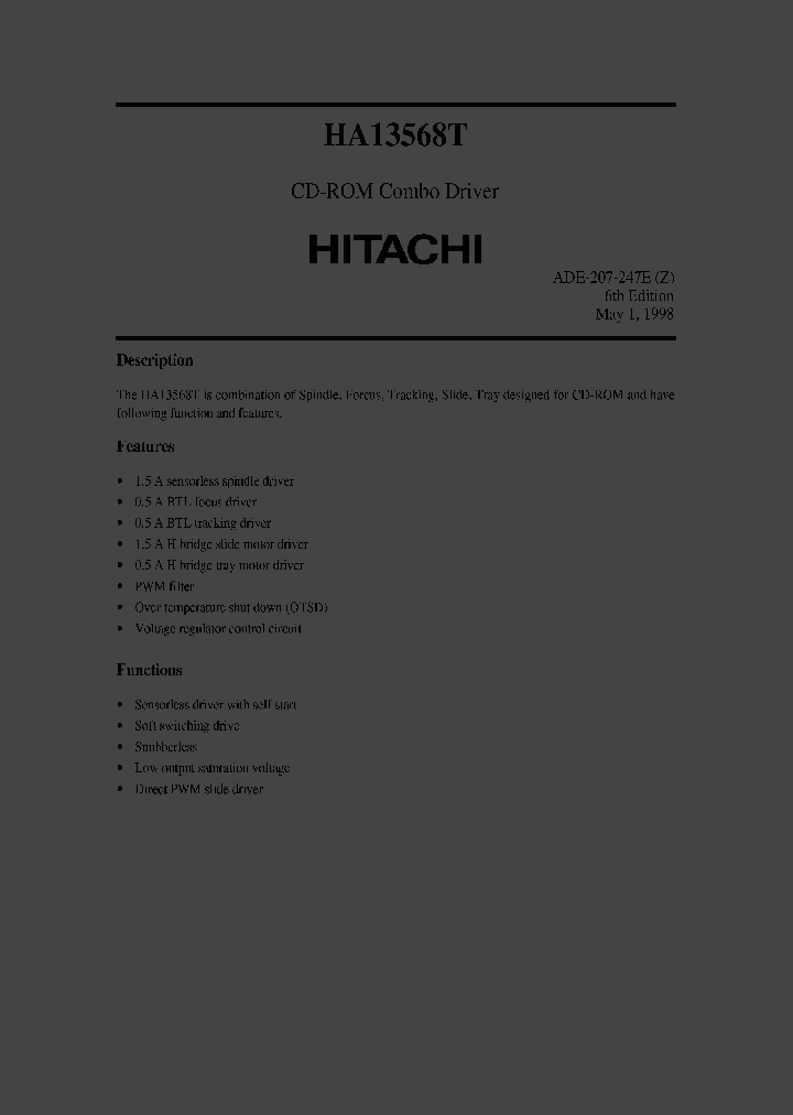 HA13568T_2879969.PDF Datasheet