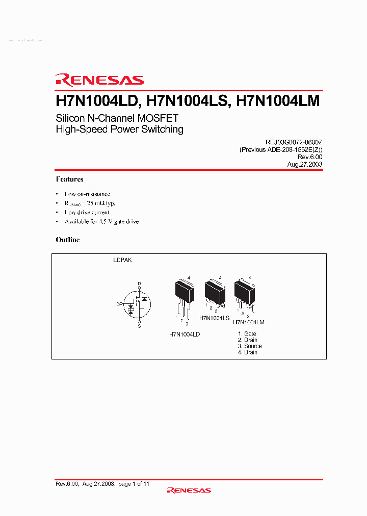 H7N1004LS_2881334.PDF Datasheet