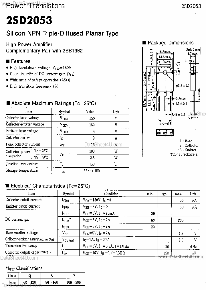 2SD2053_2881125.PDF Datasheet
