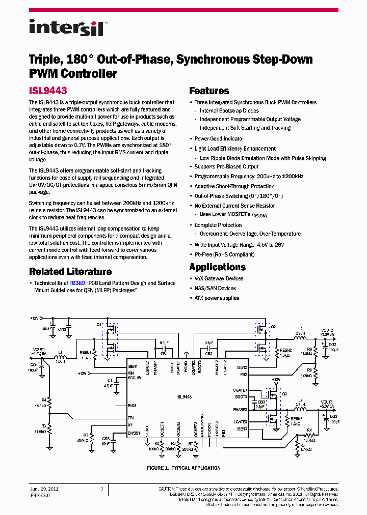 ISL9443_2882140.PDF Datasheet