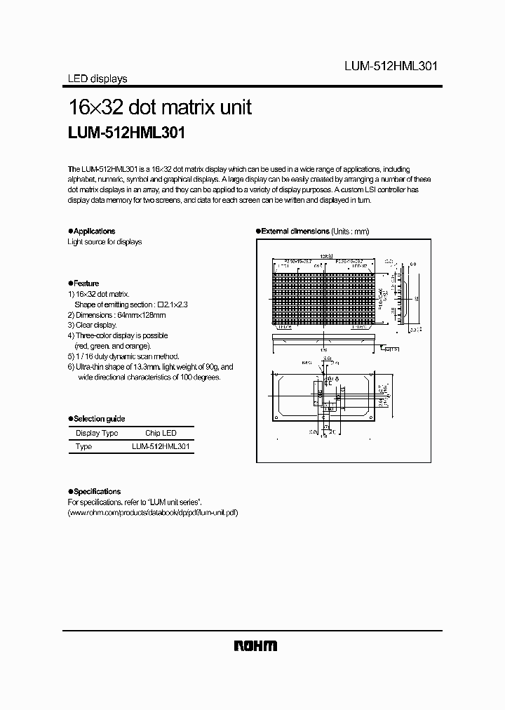 LUM-512HML301_2899342.PDF Datasheet