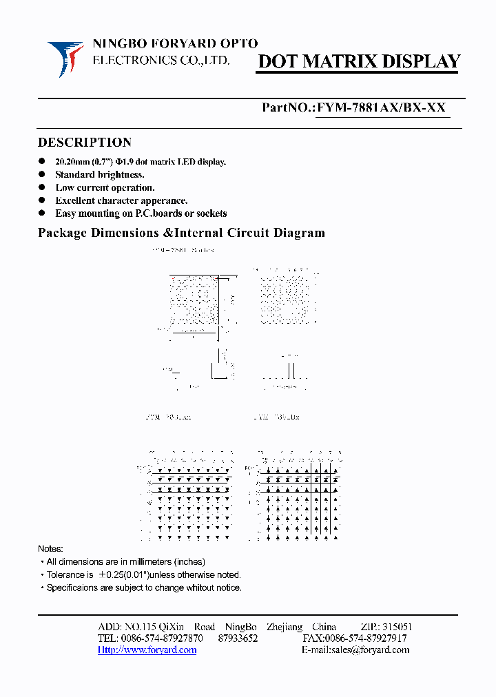 FYM-7881AX_2901021.PDF Datasheet