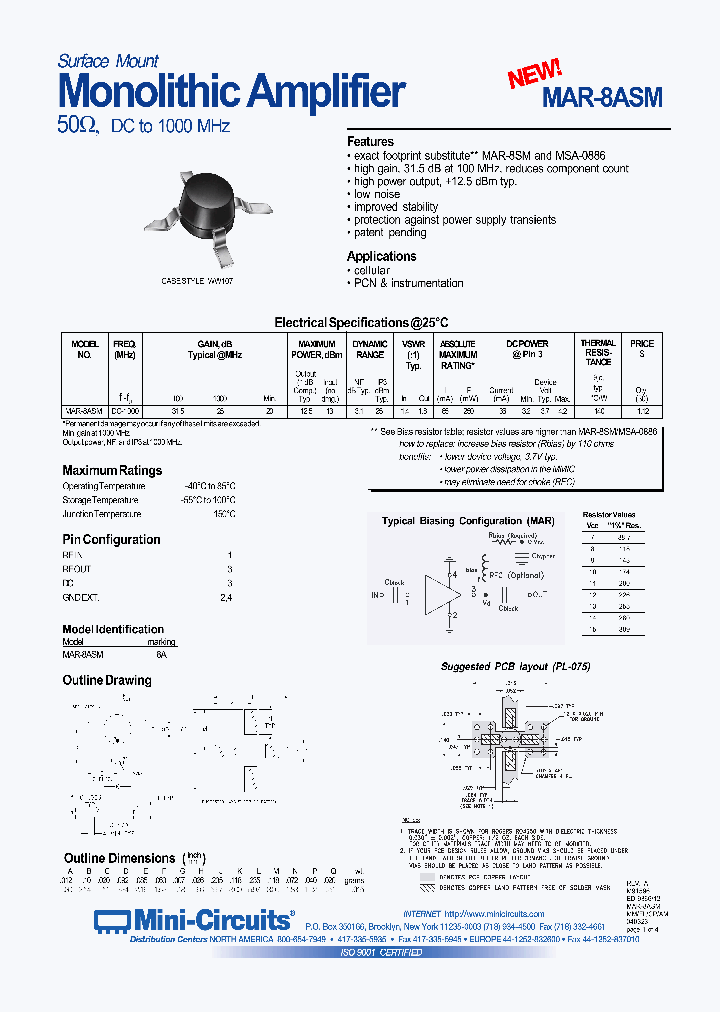 MAR-8ASM_2902368.PDF Datasheet