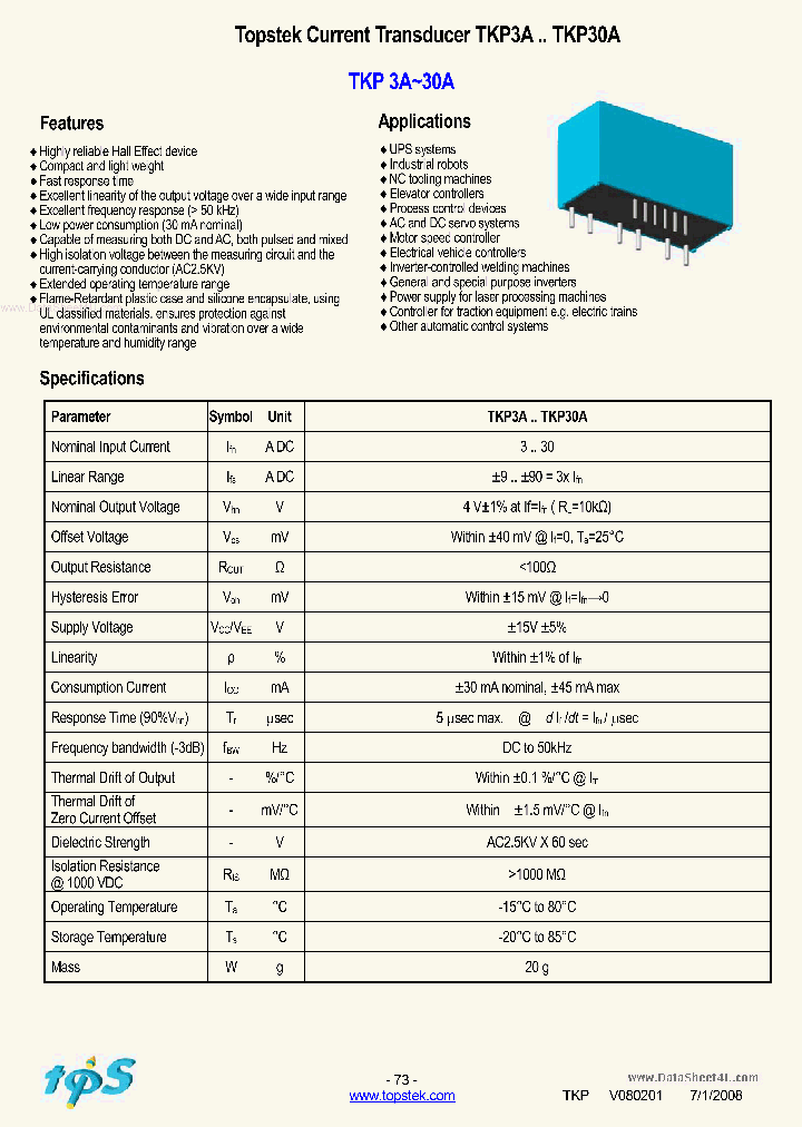 TKP5A_2915371.PDF Datasheet