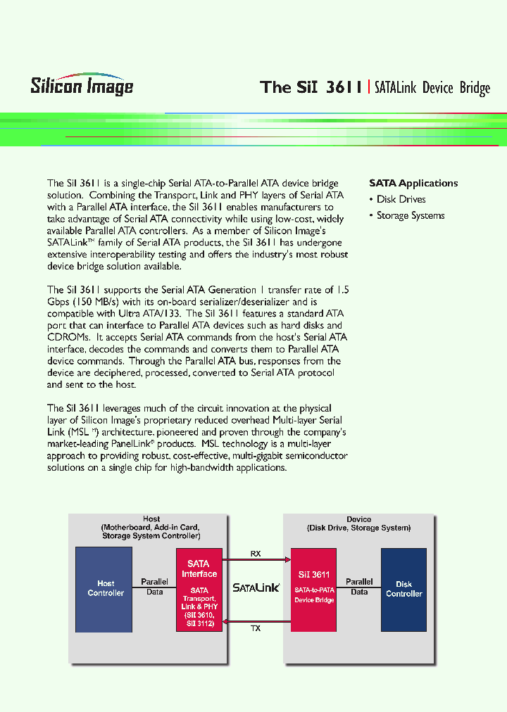 SII3611_2915840.PDF Datasheet