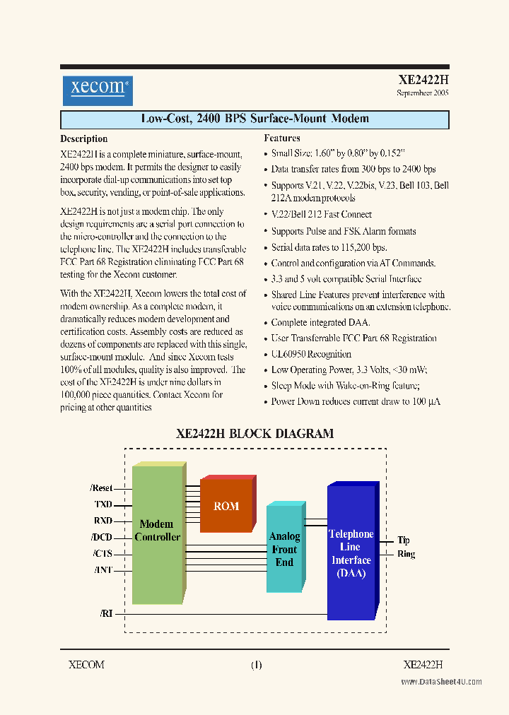 XE2422H_2919081.PDF Datasheet