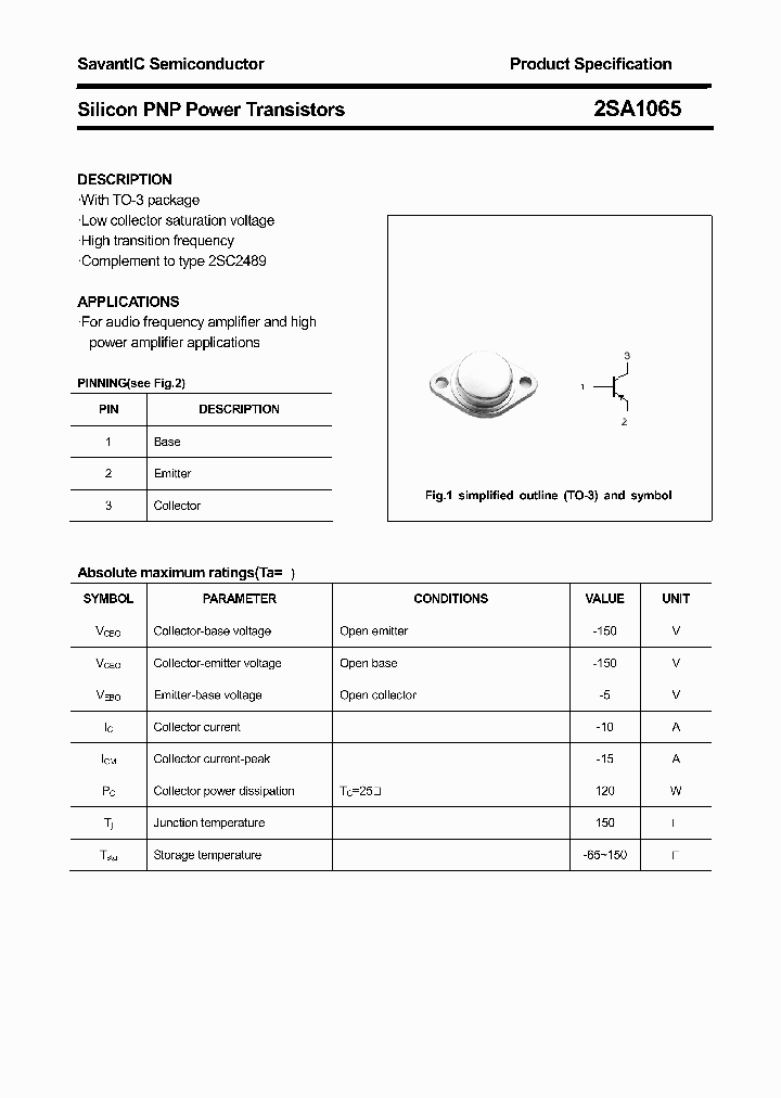 2SA1065_2918954.PDF Datasheet