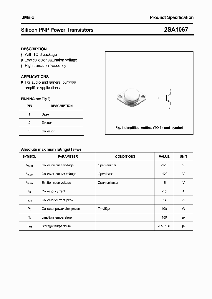 2SA1067_2918958.PDF Datasheet