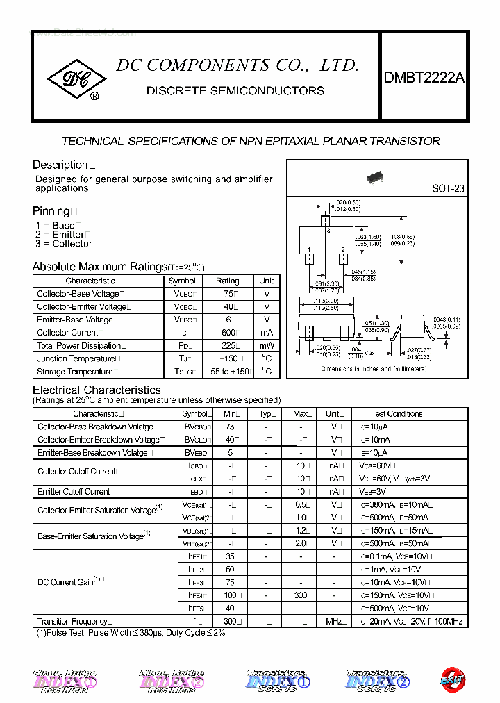 DMBT2222A_2919583.PDF Datasheet