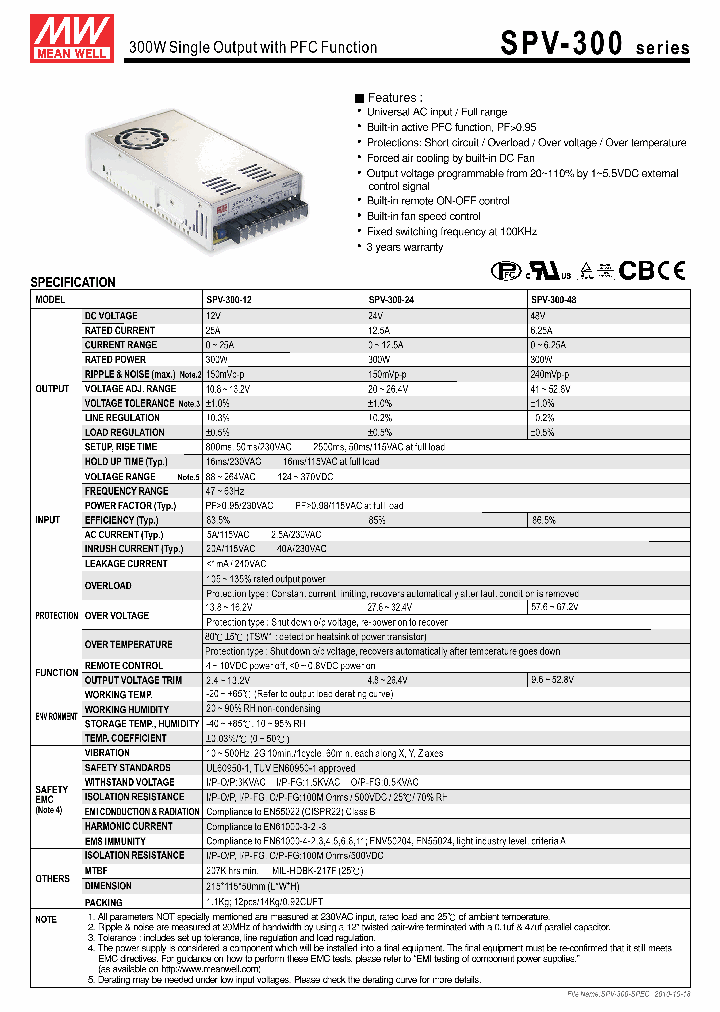 SPV-300_2932142.PDF Datasheet