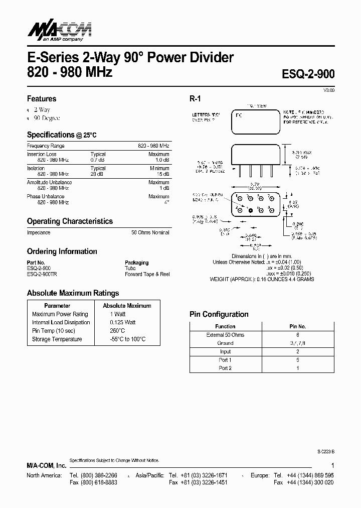ESQ-2-900TR_2936563.PDF Datasheet