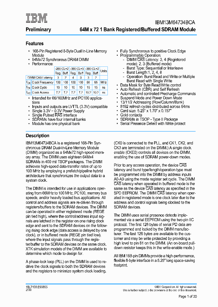 IBM13M64734BCA_2944350.PDF Datasheet